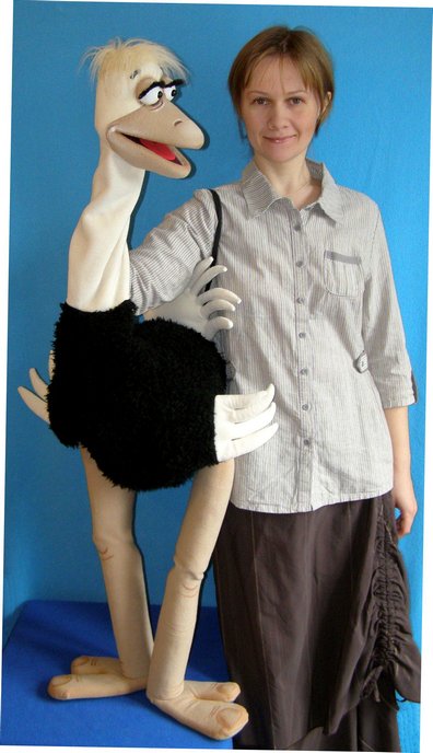 Ostrich Puppet  Axtell Expressions