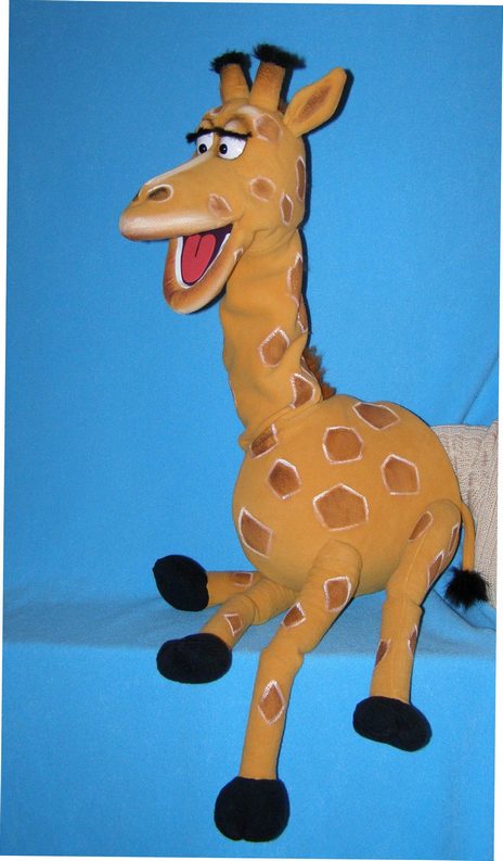 Giraffe Puppet 7